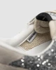 Жіночі кросівки повсякденні Golden Goose Ball Star In Silver Glitter With Ice-Gray Suede Inserts 37 (23,5 см) Сірий - зображення 9