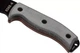 Ніж туристичний для польової кухні Esee Model 6 Gray Micarta Partially Serrated ESEE-6S-KO (knife only) - изображение 4