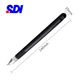 Ніж канцелярський SDI 5491 9 мм кут 30° 140 мм - изображение 5