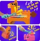 Конструктор Mega Bloks Музыкальные животные на ферме 40 деталей Fisher-Price HPB46 - изображение 3