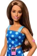 Лялька Барбі Модниця в платті в горошок Barbie Fashionistas #242 (HYT97) - зображення 3