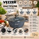 Каструля Vezzer з кришкою 2.5 л Сіра (VZ8041) - зображення 8