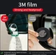 Автомобільні додаткові дзеркала сліпих зон Baseus Full View Blind Spot Mirror Black (2 шт.) ACMDJ-01 - зображення 4