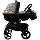 Коляска Cam 2 в 1 Dinamico Up Smart чорно-біле графіті (897010/782) - зображення 2