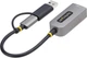 Karta sieciowa Startech USB-C to Ethernet Adapter with USB-A Dongle (C21GA-USB-ETHERNET) - obraz 3