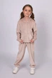Костюм для девочки велюровый Mevis (5816-01) Рост 110 см - изображение 1