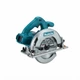 Аккумуляторная циркулярная пила Makita HS7010 48 В 5 А·ч дисковая ручная пила 125 мм 10800 об мин электропила циркулярка с 2 АКБ зарядным устройством для дерева фанеры ДСП ОСБ строительных монтажных ремонтных работ - изображение 5