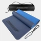 Килимок для йоги EasyFit TPE 183×61×0.6 см протиковзкий Синій + чохол EF-1924s-BLB - зображення 1
