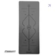 Килимок для йоги EasyFit каучук 184×68×0.5 см протиковзкий Чорний EF-1925-BK - зображення 1