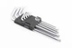 Набор Г-образных ключей удлинённых с отверстием TORX (T10/T15/T20/T25/T27/T30/T40/T45/T50) CrV (HT-0606) - изображение 1