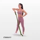 Эспандер лента EasyFit на 8 петель (EASY) Салатовый для пилатеса и фитнеса (EF-1682-GN) - изображение 6