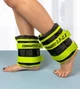 Утяжелители для рук и ног EasyFit EF-WHT-0.5-2.5 регулируемые 0.5×2.5 кг (2 шт.) зеленые для фитнеса и бега - изображение 1