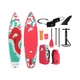 Надувна SUP-дошка F2 Exotic двокамерна для початківців 150 кг 320 × 84 × 15 см - зображення 1