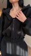 Спортивный костюм на флисе женский ELFBERG MA-459 46-48 Черный (2000001083758_ELF) - изображение 4