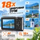 Цифрова камера S160PRO чорна, 16 МП, 5K, 18× зум, автофокус, Wi-Fi, 2.8" LCD - изображение 3