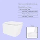 Комплект для ванной комнаты: подвесной унитаз Crow Ultra Quiet 520×360×290 + комплект инсталляции (QT05335172W48199) - изображение 3