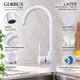 Змішувач для кухні Globus Lux LAZER GLLR-0203S-7-WHITE - зображення 3