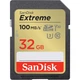 Карта памяти Sandisk 32GB SD C10 UHS-I U3 R100/W60MB/s Extreme V30 (SDSDXVT-032G-GNCIN) - изображение 1