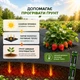 Агроволокно Agreen чорне з перфорацією 2 отв (1,07х10) 012282 - зображення 4
