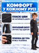 Термобілизна дитяча для хлопчика термокомплект для дітей з натуральною вовною термоодяг теплий зимовий для школи для спорту та прогулянок зручний термокостюм для активного відпочинку Kifa 110-116 см чорний 52396 - зображення 3