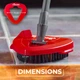 Wymienny mop Vileda Turbo Szczotka (Turbo Brush) (4023103264793) - obraz 2
