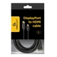 Кабель Cablexpert DisplayPort-HDMI 1 м (CC-DP-HDMI-1M) - изображение 4