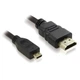 Кабель China HDMI-microHDMI V 1.4 1.5 м (B00333) - изображение 1