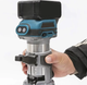 Акумуляторний фрезер BOXER BX-216 18 В 30000 об/хв 3,0 А·год з регулюванням глибини для дерева фанери МДФ ДСП пазів крайок фасок - зображення 6