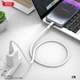 Кабель XO Liquid Silicone Type-C to Type-C 60W 1м белый XO-NB-Q252B-White - изображение 4