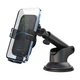 Тримач телефону автомобільний XO з бездротовою зарядкою WX027 15W Wireless Charger+Car Holder чорний XO-WX027 - зображення 4