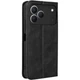 Чехол-книжка Deexe Retro Style для TECNO Spark 50 - Black - изображение 8