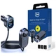 Автомобильное зарядное устройство 3mk Double Car Charger PD | QC 135W 2xUSB-A/4xUSB-C Grey (5903108605502) - изображение 1