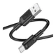 Кабель USB Borofone BX111 Type-C 3A Черный - изображение 2