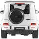 Машинка Rastar Mercedes-Benz G63 (W465) 1:14 Белый - изображение 9