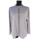 Женский джемпер с воротником стойкой 2XL-3XL сиреневый Rbossi 1236 - изображение 2