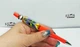 Ручка дизайнерская с авторскими бусинами с добавлением серебра 12184 ISTA Lampwork - изображение 2