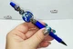 Ручка дизайнерская с авторскими бусинами с добавлением серебра 12145 ISTA Lampwork - изображение 2