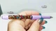 Ручка дизайнерская с авторскими бусинами с добавлением серебра 12213 ISTA Lampwork - изображение 6