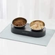 Миски та контейнери PETKIT FRESH NANO-METAL Pet Cat TWO Bowl Stand Миска для собак і котів 1 шт (P5201) - зображення 4