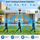 Вулична IP-камера Besder A9Q-8MP-EU 8 МП 4+4 МП | 2 камери | PTZ 270°/90° | Wi-Fi/LAN| IP66 - изображение 3