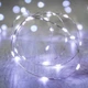 Светодиодная LED гирлянда нить на гибкой проволоке с USB питанием холодный белый свет 10 м 100 LED 29912 - изображение 6