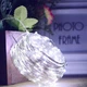 Светодиодная LED гирлянда нить на гибкой проволоке с USB питанием холодный белый свет 10 м 100 LED 29912 - изображение 7