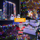 Рождественская гирлянда Ollny 20 м 200 LED, разноцветная, 8 режимов, пульт, таймер, IP44, питание от сети - изображение 7