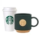 Кружка Starbucks 340мл керамическая «Зеленая богиня» для воды - изображение 2