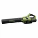 Аккумуляторная воздуходувка Green Machine 62 В, 4 А·ч, 480 м³/ч с зарядным устройством для уборки листьев - изображение 5