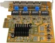 Karta sieciowa Startech 4-Port PCIe Gigabit (ST1000SPEX43) - obraz 4