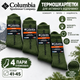 Набор мужских махровых высоких термо носков Columbia 4 пари 41-45 Green-Black - изображение 2