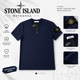 Мужская футболка хлопковая Stone Island XXL Blue - изображение 2