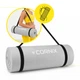 Коврик спортивный для Cornix NBR cм для йоги и фитнеса 183 x 61 x 1.5 серый (JDT-0851389) - изображение 5