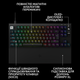 Клавіатура дротова Logitech G PRO X2 RAPID TKL RGB US USB Black (920-014083) - зображення 4